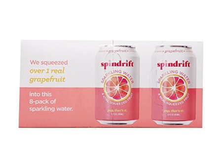 SPINDRIFT 355ML*8 GRAPEFRUIT Fashion