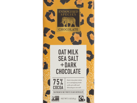 BAR 85G DARK CHOCOLATE 75% OAT MILK SEA SALT Online