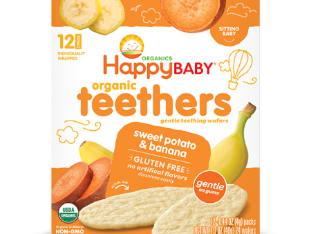 TEETHERS 48G SWEET POTATO BANANA HAPPY BABY For Discount