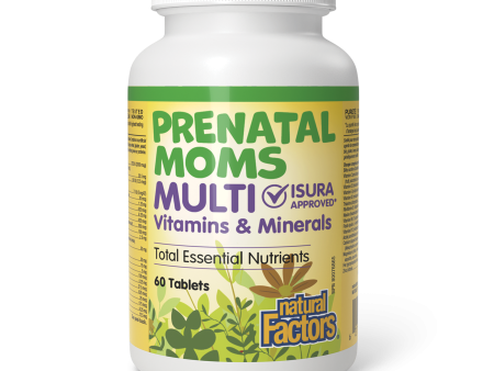 Natural Factors Prenatal Moms Multi Vitamins & Minerals   60 Tablets Cheap