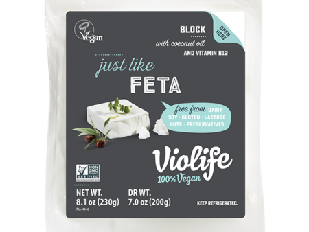 FROMAGE 200G FETA BLOCK VIOLIFE on Sale