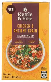 SOUP HEARTY 454G CHICKEN & ANCIENT GRAIN KETTLE FIRE For Cheap