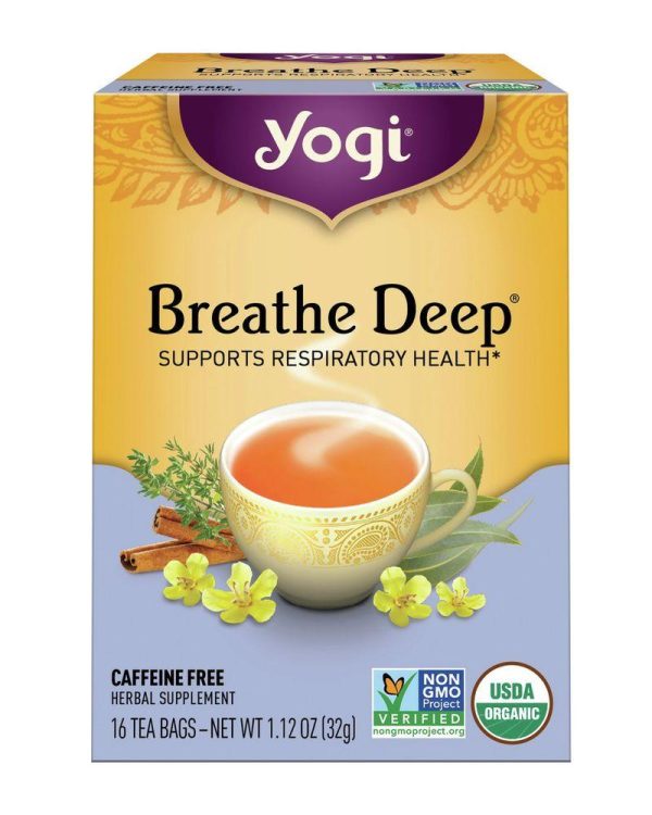 TEA YOGI BREATHE DEEP 16BAG For Cheap