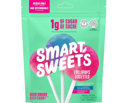 LOLLIPOP 86G SUCETTES SMARTSWEETS Hot on Sale