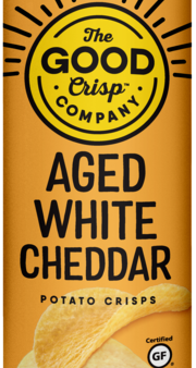 POTATO CRISP 160G WHITE CHEDDAR THE GOOD CRISP COMPANY Sale