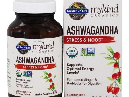 ASHWAGANDHA 60VCAP MYKIND BIO Online Sale