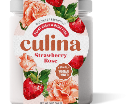 YOGURT 142G CULINA STRAWBERRY ROSE Online Hot Sale