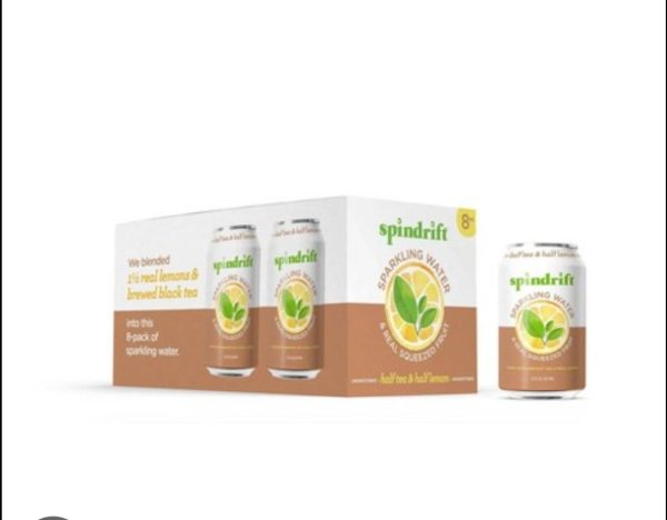 SPINDRIFT 355ML*8 HALF TEA HALF LEMON Online