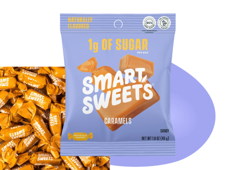 SMARTSWEETS 45G CARAMELS Online now