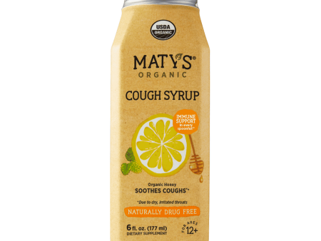 SYRUP 177ML COUGH IMMUNE ORGANIC MATYS Online Hot Sale