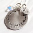 Life is a Journey Not a Destination | Compass Necklace For Cheap