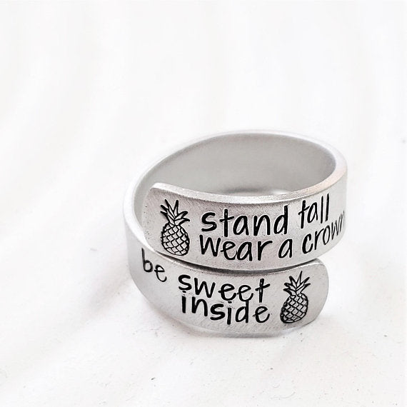 Stand Tall Wear A Crown | Pineapple Ring For Cheap