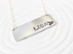 Tattoo Name Plate Necklace | Bar Necklace For Cheap