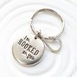 I m Hooked on You Keychain | Gift for Him Fashion