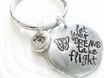 Let Your Dreams Take Flight | Pebble Keychain Sale