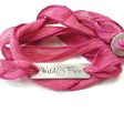 Silk Ribbon Wrap Bracelet | Exclusive Slide Clasp | Wild and Free Online Hot Sale