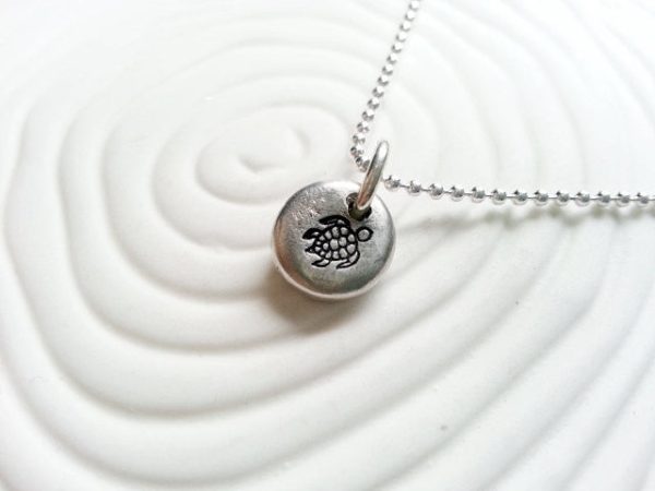 Sea Turtle | Pebble Necklace For Discount