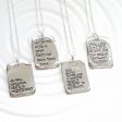 Vintage Page | Large Literary Quote Necklace Online Sale