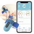 LOOKEE® BabyO2™ Baby Oxygen Monitor with Audio Alarm and App Notification | Track Oxygen Level, Heart Rate and Movement | Designed for 0-3 Years Old Supply