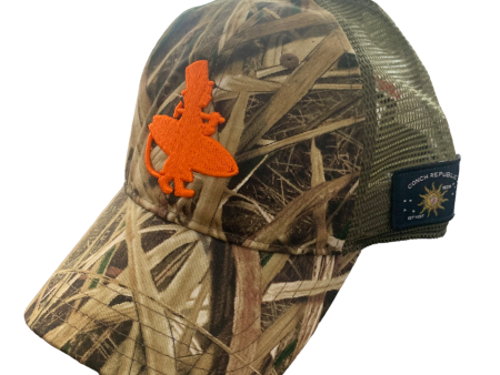 Low Pro Lid - Camo and Orange For Discount