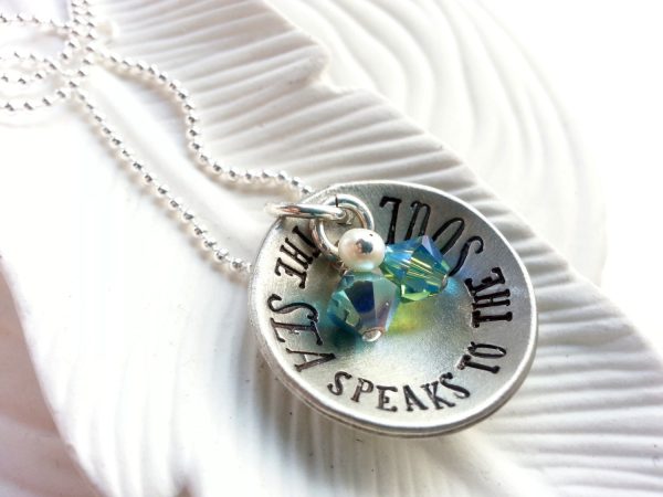 The Sea Speaks to the Soul | Nautical Necklace Online