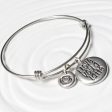 I Love You A Latte | Adjustable Bangle Bracelet Online