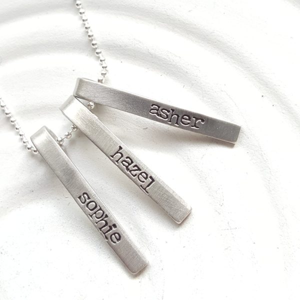 Mini Roll Top Tags | Mother s Name Necklace Cheap