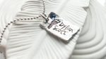 Birthstone Baby Foot Print and Name Necklace | Mother s Jewelry Cheap