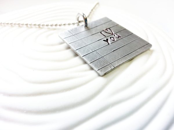 Love Note Necklace | You Write the Note Hot on Sale