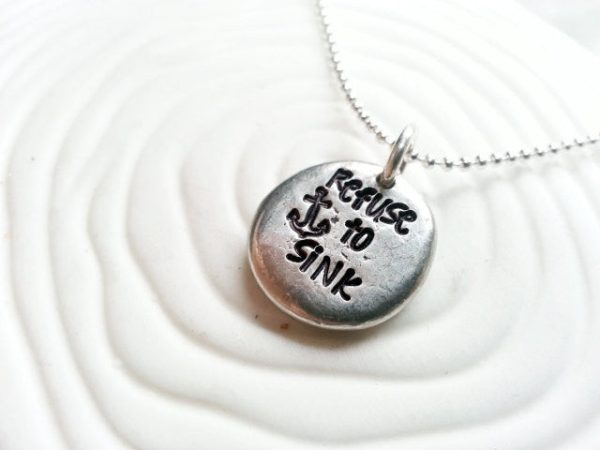 Refuse to Sink | Motivational Jewelry | Pebble Collection Hot on Sale