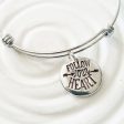 Follow Your Heart | Adjustable Bangle Bracelet | Graduation Gift Supply