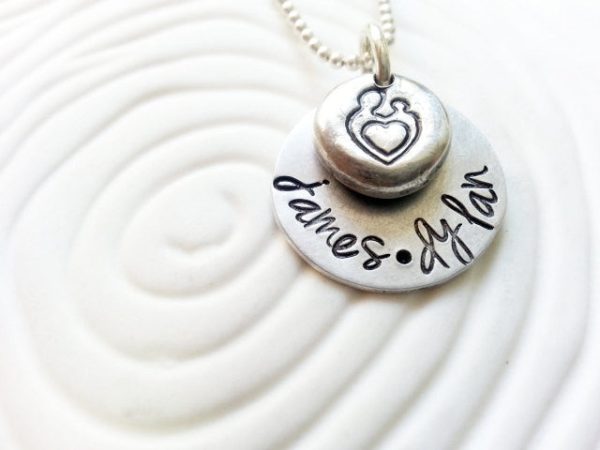 Mother and Child | Children s Name Necklace on Sale