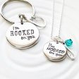 I m Hooked on You Keychain | Gift for Him Fashion