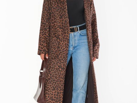 Amsterdam Jacket ~ Brushed Leopard Online Sale