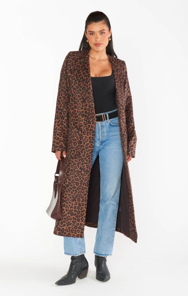 Amsterdam Jacket ~ Brushed Leopard Online Sale