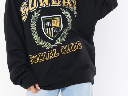 Stanley Sweatshirt ~ Sunday Social Graphic Online now