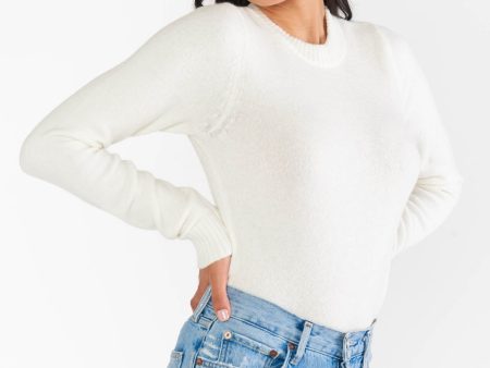 Tuck in Sweater ~ Cream Knit Online Sale