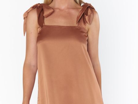 Makeup Tank ~ Copper Luxe Satin Cheap