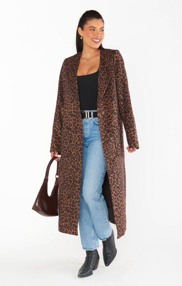 Amsterdam Jacket ~ Brushed Leopard Online Sale