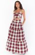 Melody Maxi Skirt ~ Winter Plaid Online now