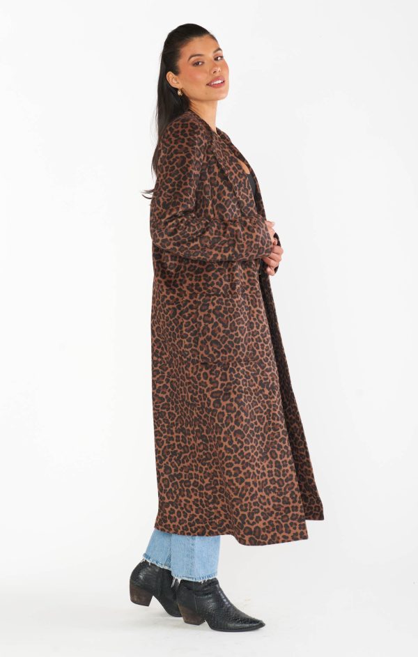 Amsterdam Jacket ~ Brushed Leopard Online Sale