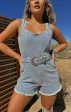 Spears Romper ~ Embellished Indigo Cheap